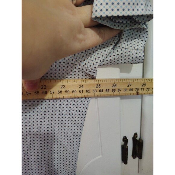 Johnnie O Polo Shirt Mens Large Blue Performance Golf Stretch UPF50 - Picture 5 of 8